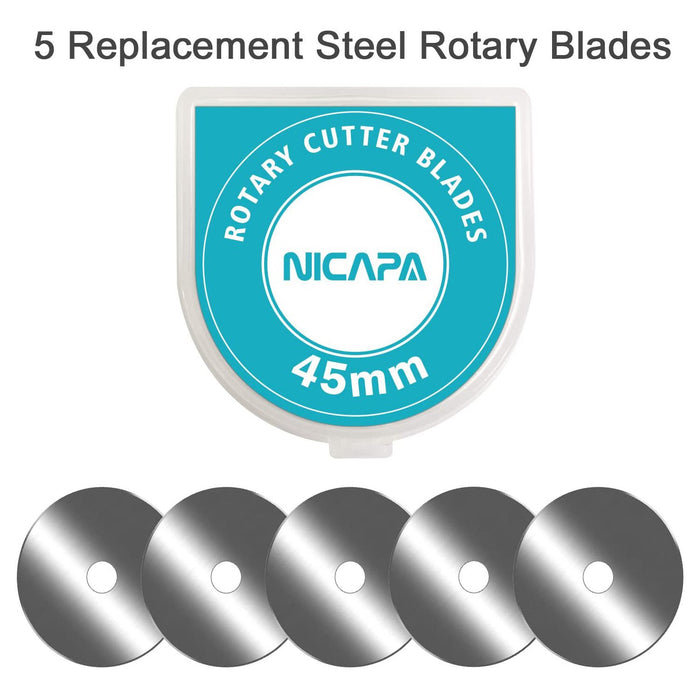 Nicapa Rotary Cutter 45MM Blades